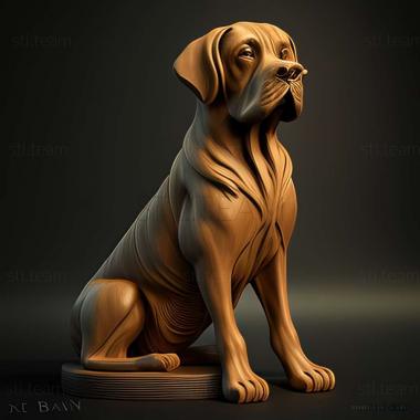 3D model Kai dog breed dog (STL)